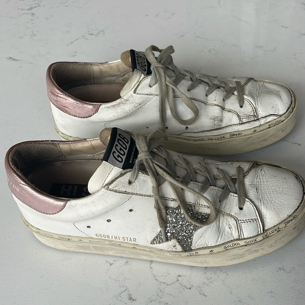 GOLDEN GOOSE DELUXE BRAND Hi Star Sneakers
